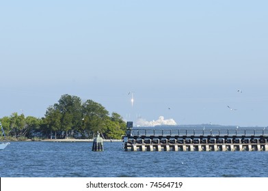 SpaceX Dragon spacecraft into low-Earth orbit atop a Falcon 9 rocket at 10:43 AM EST from Launch Complex 40 at the Air Force Station at Cape Canaveral. - Powered by Shutterstock