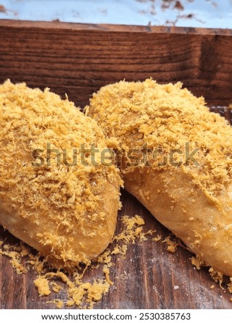spacy floss bread in local bakery 