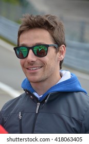 SPA-FRANCORCHAMPS, BELGIUM - MAY 4: Portuguese Race Car Driver Filipe Albuquerque (Ligier JS P2 - Nissan) During Track Walk For Round 2 Of The FIA WEC On May 4, 2016 In Spa-Francorchamps, Belgium.