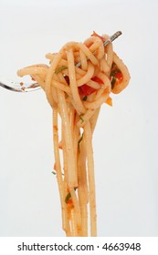 Spagetti On Fork