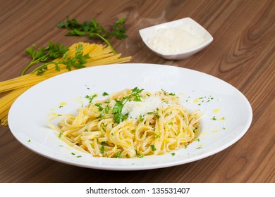 Spaghetti Aglio E Olio.