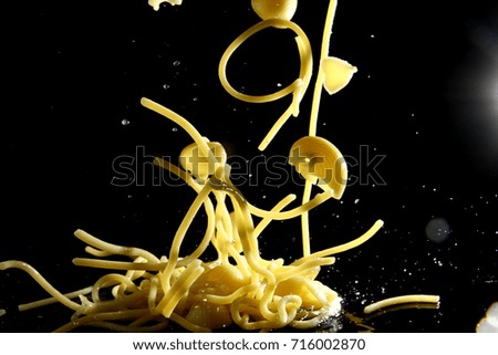 Similar – pasta Spaghetti Noodles