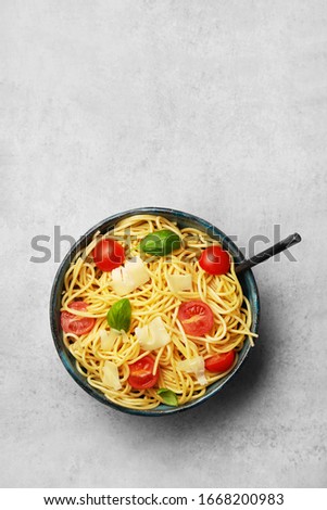 Similar – spaghetti Food Seafood