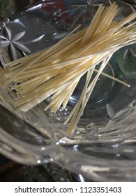 Spaghetti close up