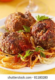 Spaghetti And Meatball Dinner