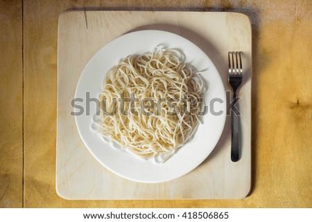 Similar – Image, Stock Photo chilli prawn linguine Food