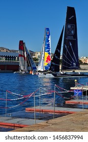  Almería; Spain; 10 13 2011: Extreme Sailing Series.