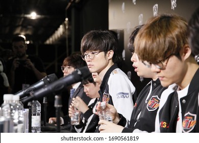 Spain, Madrid; 26 And 27 October, 2 And 3 November 2019. World Championship League Of Legends. SK Telecom T1, Faker    