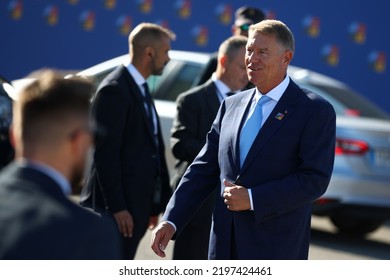 Spain, Madrid - 29 June, 2022: Romanian President Klaus Werner Iohannis Attends The NATO Summit In Madrid, Spain.