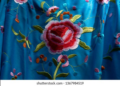 Spanish Flamenco Shawl Detail