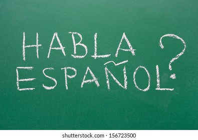 Spanish Language Learning Concept