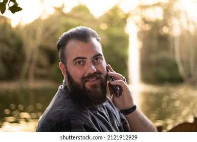 Spanish Man With Beard, Groomed Beard.