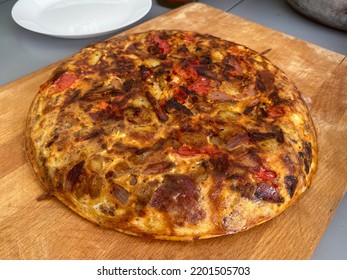 Spanish Potato And Egg Tortilla