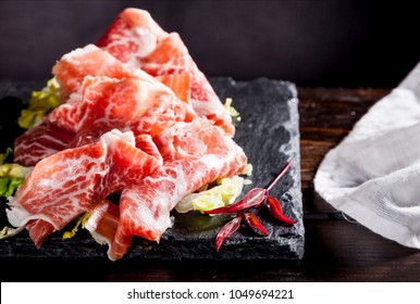 Spanish Tapas, Iberic Ham- Jamon Iberico