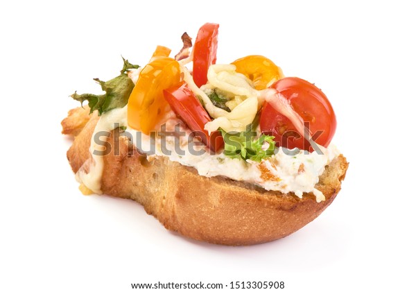 Spanish Tapas Pinchos Cottage Cheese Tomatoes Stock Photo Edit