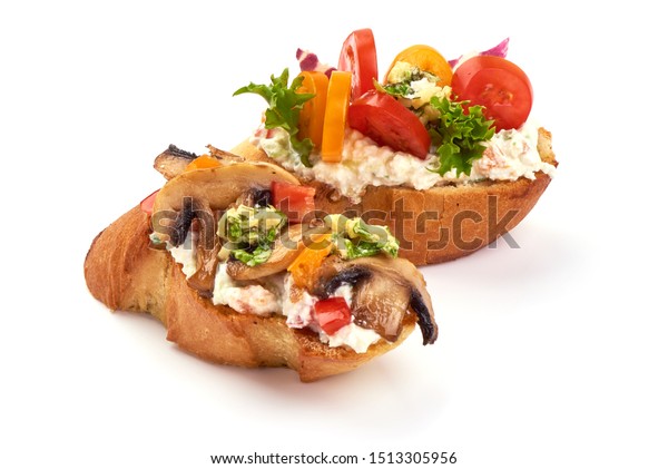 Spanish Tapas Pinchos Cottage Cheese Tomatoes Stock Photo Edit