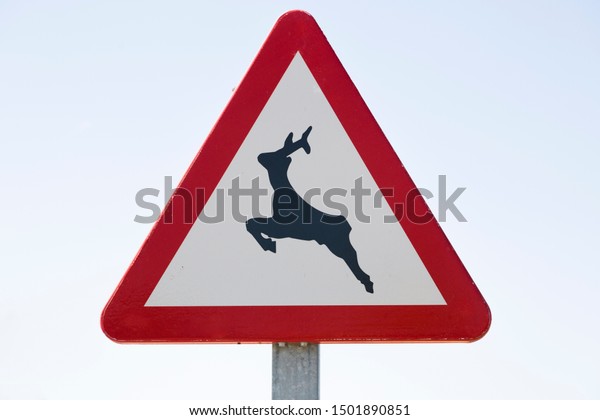 Spanish\
traffic signal: passage of animals in\
freedom.