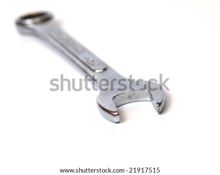 Spanner on white