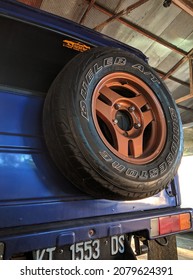 Spare Tire On A Tiny Jeep