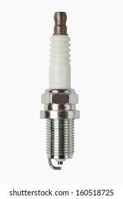 Spark Plug Isolated On White Background