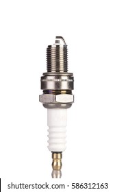 Spark Plug Isolated On White Background