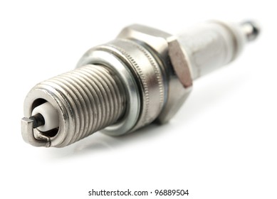 Spark Plug Isolated On White Background