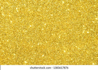 Sparkle Of Gold Glitter Texture Background