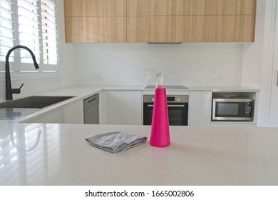 Sparkling Clean Modern Kitchen - Selective Focus