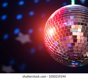 Sparkling Disco Ball Concept Night Party Stock Photo 1050219194 ...