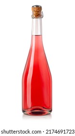 Botella vino tinto espumoso