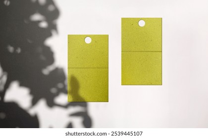 sparkly green gold cards under the sun