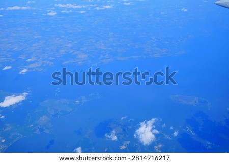 Sparrows Point and the Patapsco River, located just southeast of Baltimore, Maryland