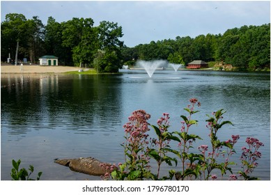 Spaulding Pond In Mohegan Park