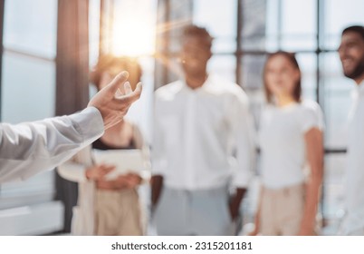 Speaker at Business Conference and Presentation in office - Shutterstock ID 2315201181