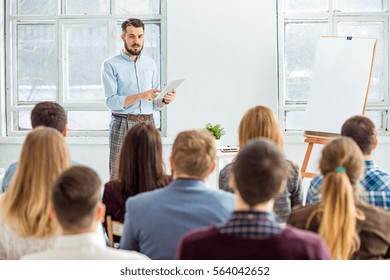 Speaker Business Meeting Conference Hall Stock Photo (Edit Now) 564042805 Speaker Business Meeting Conference Hall Stock Photo (Edit Now) 564042805