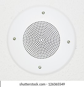 speaker ceiling - Shutterstock ID 126365549