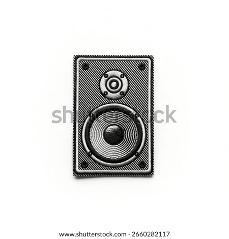 Speaker Patch on a white background