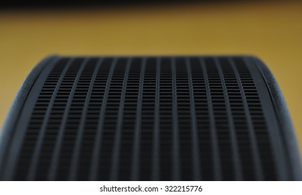 The speaker ( selective focus )