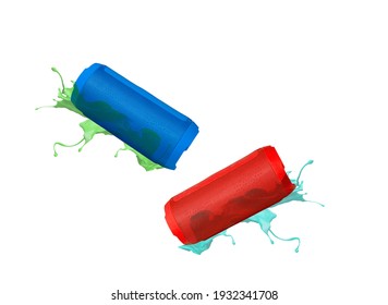 speaker technology separated from the waterproof refreshing technology background clipping part