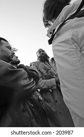 Speakers Corner, Hyde Park, London.