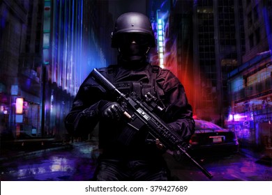 Spec Ops Police Officer 