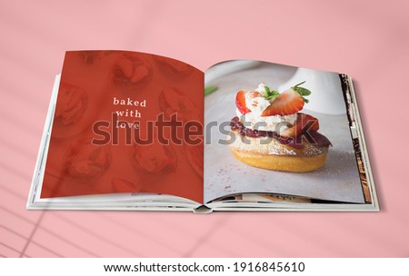 Special dessert cookbook and recipe Valentine's edition