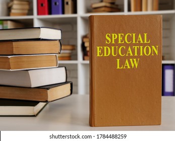 Special Education Law And Stack Of Other Documents.