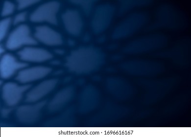 Special Effect Of Arabesque Shadow On Background.