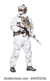 Special Forces Operator Navy Seals Armed Stock Photo 649294450 ...