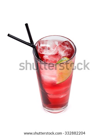 Special ice tea with lemonade and select forest fruits.