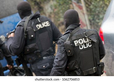 Special Law Enforcement Unit Special Police Stock Photo 1062706853 ...