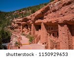 The special Manitou Cliff Dwellings museum at Manitou Springs, Colorado