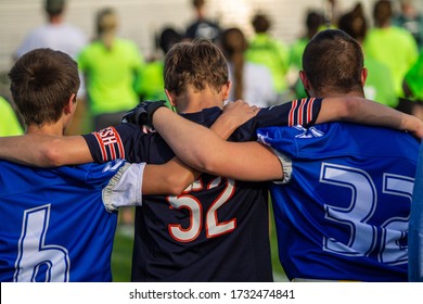 Special Olympics Football Team Buddies