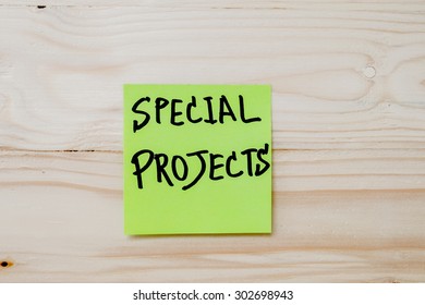 Special Projects